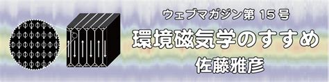 環境磁場|環境磁気学― レビュー―